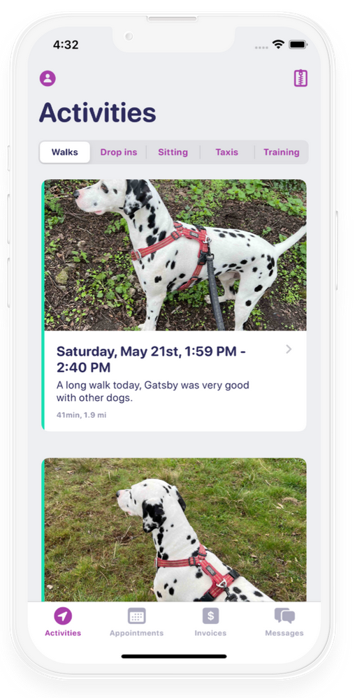 Playday Pups mobile app